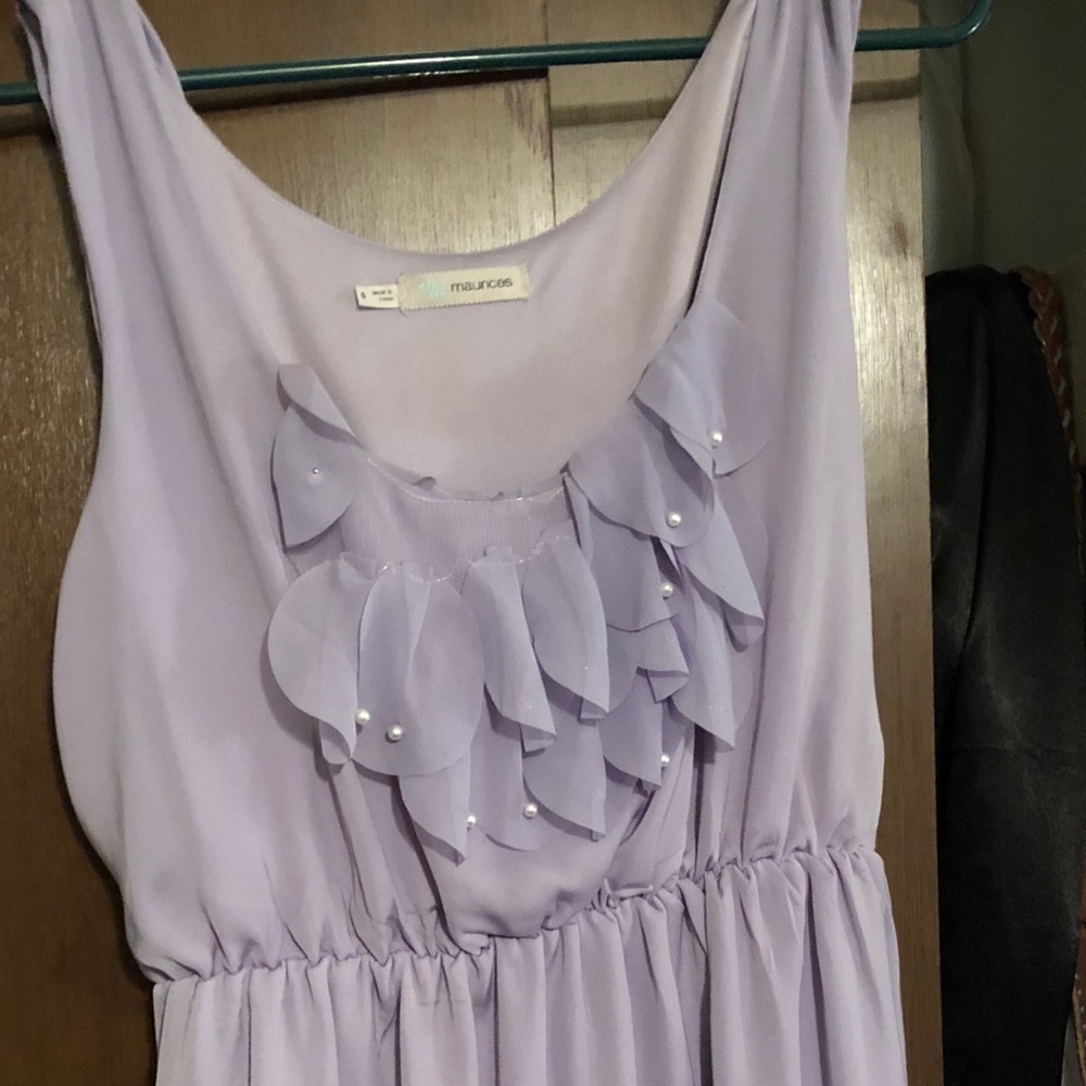 💐Maurice’s Lavender Dress Sz 0
